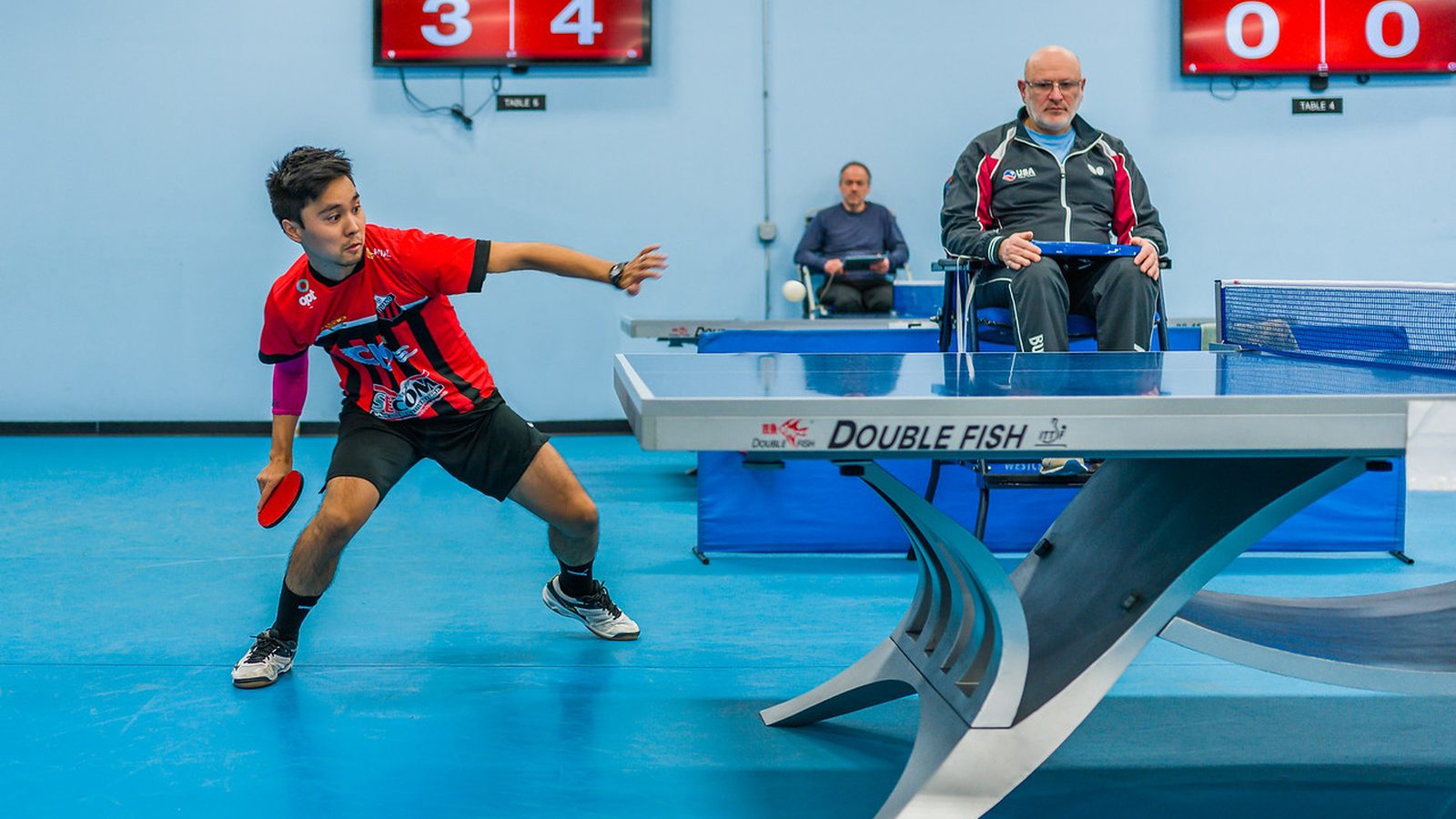 Leonardo Arata em competição